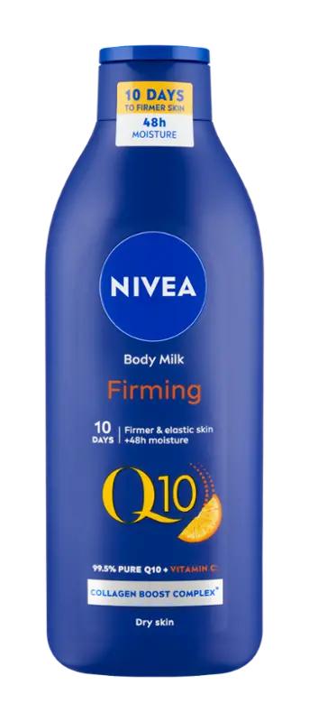 NIVEA Výživné zpevňující tělové mléko Q10 Plus Vitamin C, 400 ml