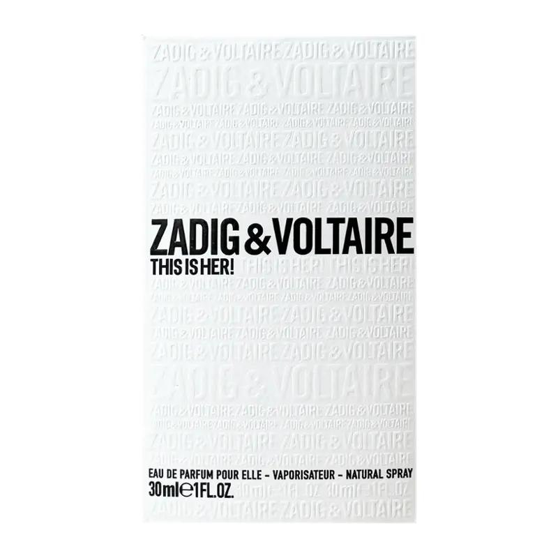 Zadig & Voltaire This Is Her parfémovaná voda pro ženy, 30 ml