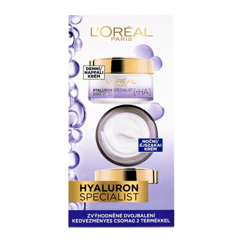 L'Oréal Denní a noční krém Hyaluron Specialist DuoPack, 100 ml