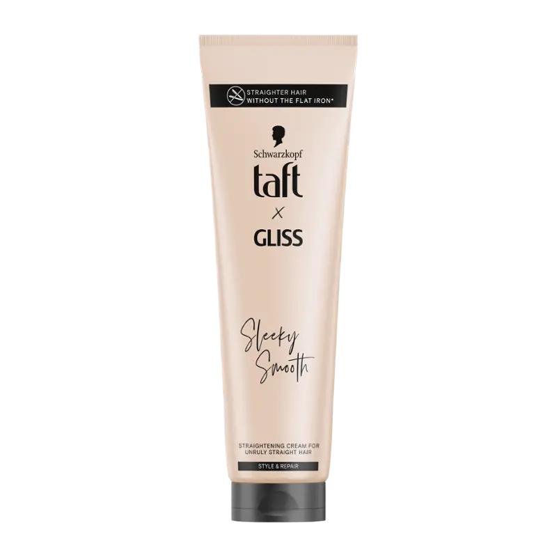 Taft Krém pro narovnání vlasů Sleeky Smooth, 150 ml