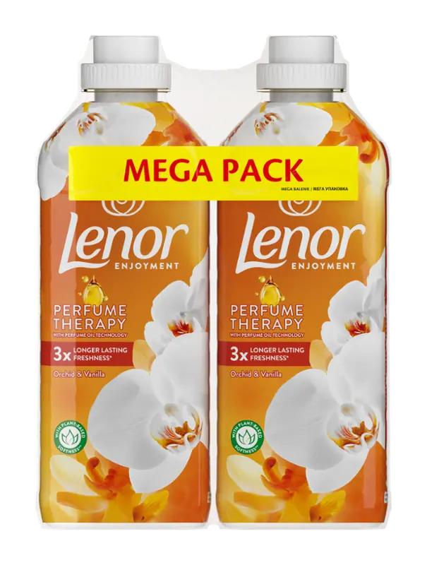 Lenor Aviváž Orchid & Vanilla mega pack, 74 pd