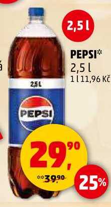 PEPSI, 2,5 l 