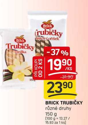 BRICK TRUBIČKY různé druhy 150 g