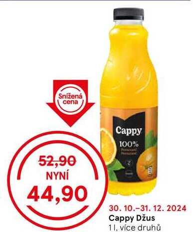 Cappy Džus, 1 l 