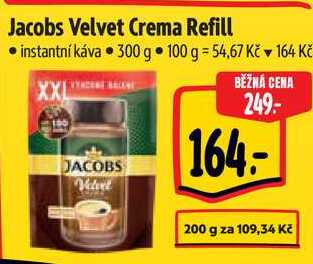 Jacobs Velvet Crema Refill, 300 g