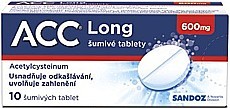 ACC® LONG 600 mg 10 šumivých tablet