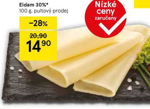 Eidam 30%, 100 g