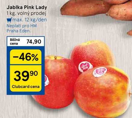 Jablka Pink Lady, 1 kg