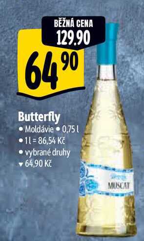   Butterfly 0,75 l