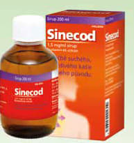 Sinecod 1,5 mg/ml sirup 200 ml