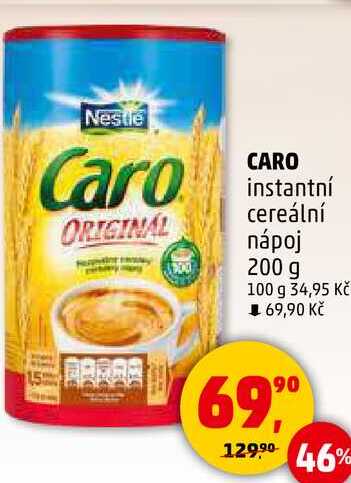 Nestlé CARO instantní cereální парој, 200 g 