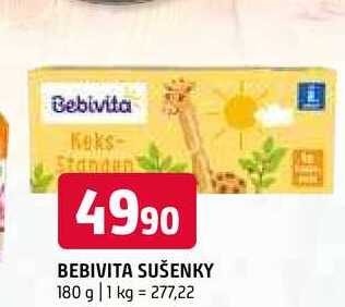 Bebivita sušenky 180g