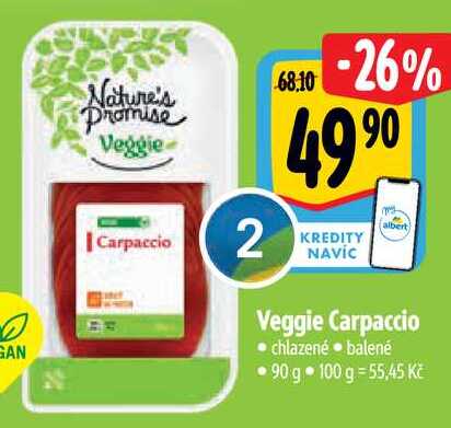 Veggie Carpaccio, 90 g