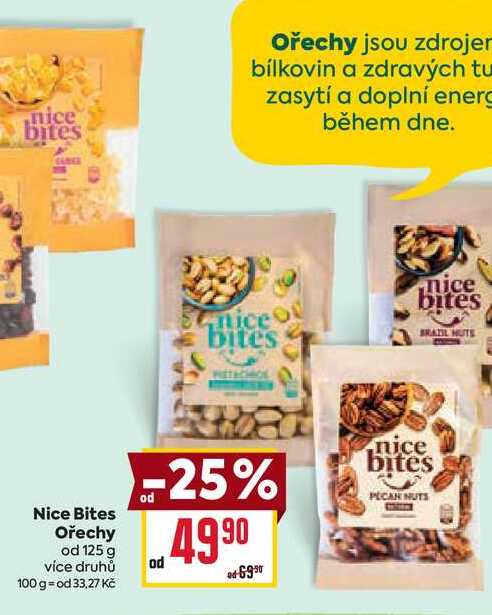 Nice Bites Ořechy od 125 g 