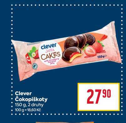 Clever Čokopiškoty 150 g