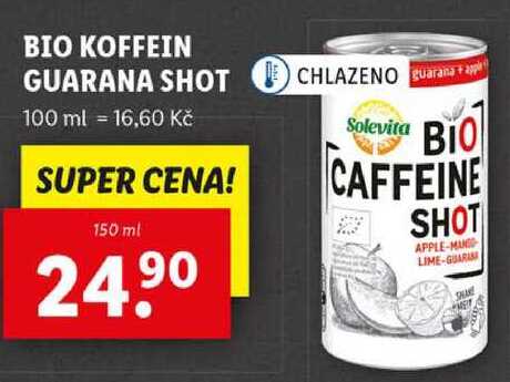 BIO KOFFEIN GUARANA SHOT, 150 ml