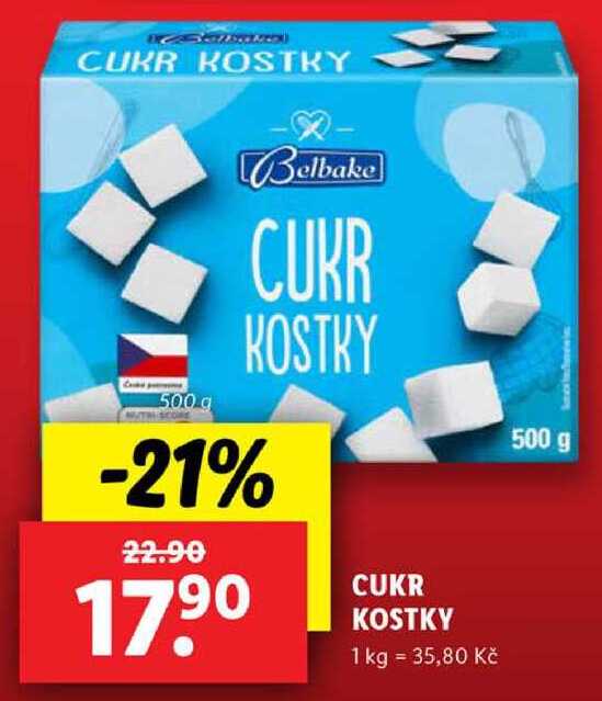 CUKR KOSTKY, 500 g