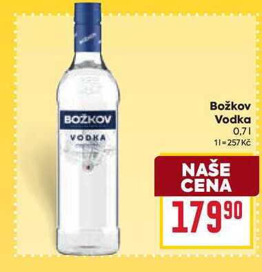 Božkov Vodka 0,7l