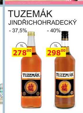 TUZEMÁK JINDŘICHOHRADECKÝ - 37,5% 1L