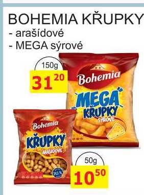 BOHEMIA KŘUPKY 50g 