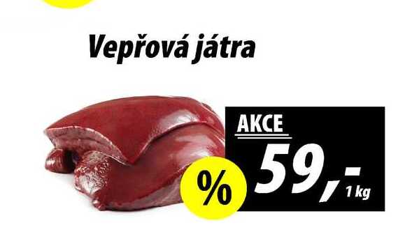 Vepřová játra, 1 kg