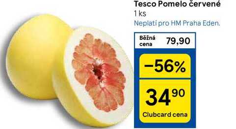 Tesco Pomelo červené, 1 ks