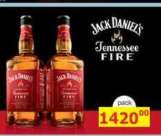 JACK DANIEL'S Tennessee FIRE pack 