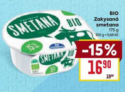 BIO Zakysaná smetana 175 g