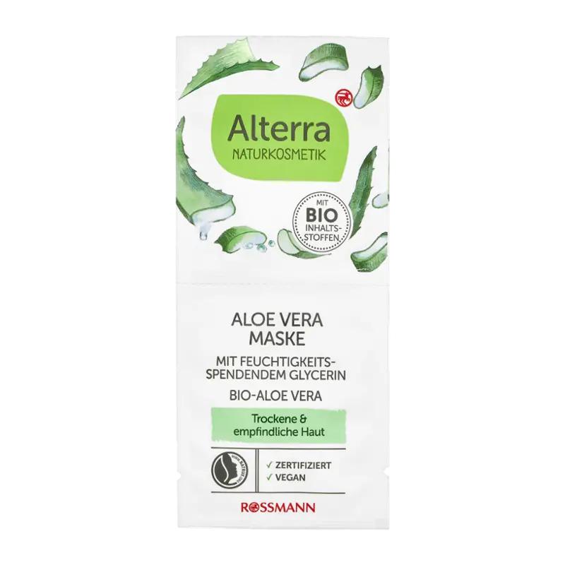 ARCHIV | Alterra Naturkosmetik BIO Hydratan maska Aloe Vera, 15 ml v akci  platn do: 14.1.2025 | AkcniCeny.cz