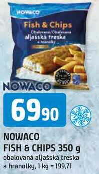 NOWACO FISH & CHIPS 350 g