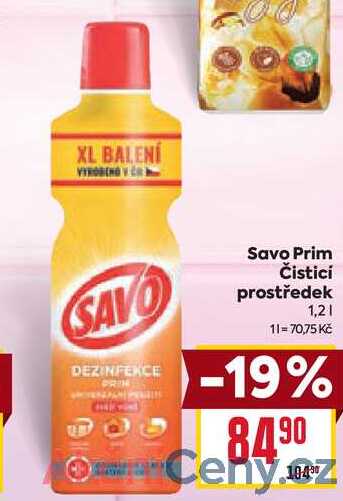 Savo Prim Čisticí prostředek 1,2l