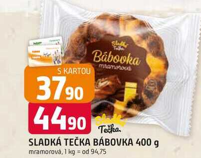 Bábovka mramorova Tečka 400 g