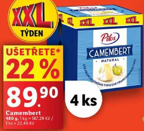 Camembert, 480 g