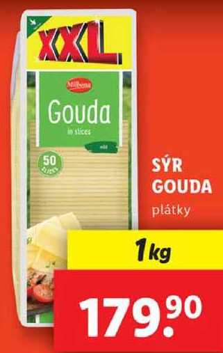 SÝR GOUDA, 1 kg