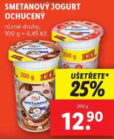 SMETANOVÝ JOGURT OCHUCENÝ, 200 g