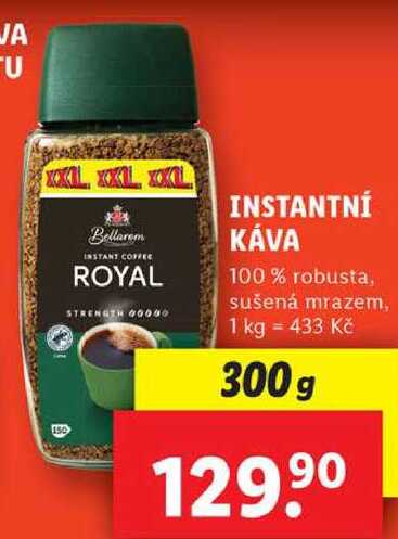 INSTANTNÍ KÁVA, 300 g