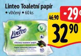 Linteo Toaletní papír, 60 ks 