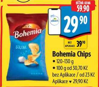 Bohemia Chips, 120-130 g 