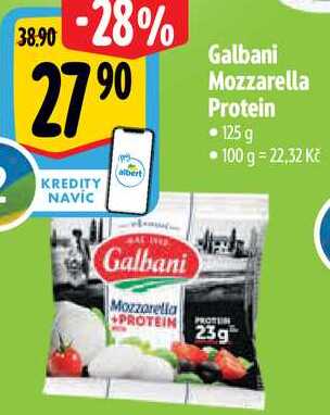 Galbani Mozzarella Protein, 125 g