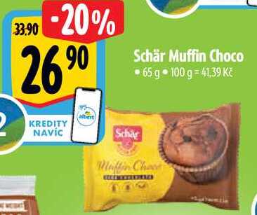 Schär Muffin Cheoco, 65 g