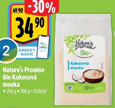 Nature's Promise Bio Kokosová mouka, 250 g