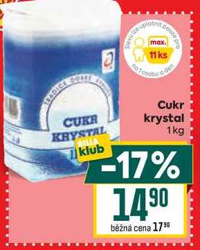 Cukr krystal 1kg 