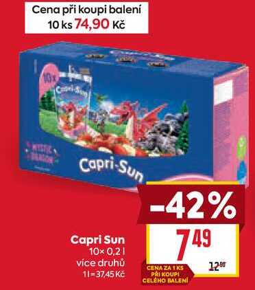Capri Sun 10× 0,2l