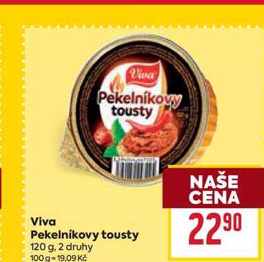 Viva Pekelníkovy tousty 120 g