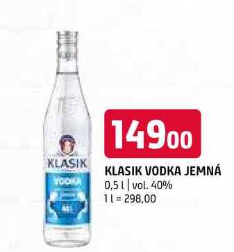 Klasik Vodka jemná 500ml