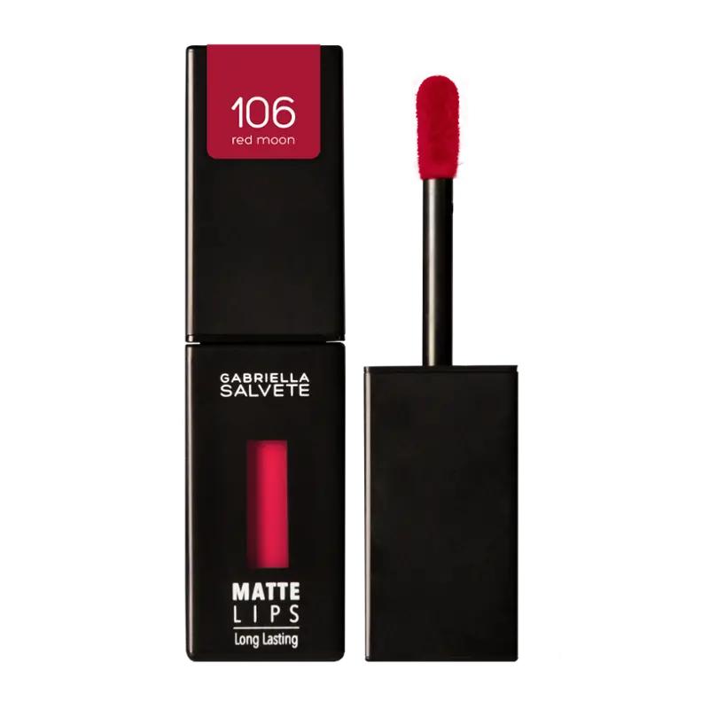 Gabriella Salvete Rtěnka Long Lasting Matte Lips 106 Red Moon, 1 ks