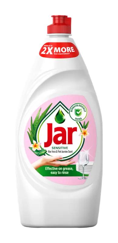 Jar Tekutý prostředek na nádobí Aloe Vera & Pink Jasmin, 900 ml