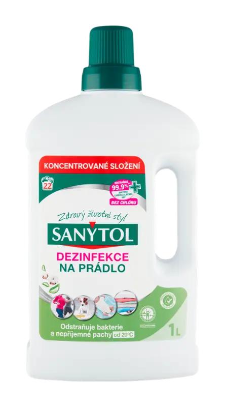 Sanytol Dezinfekce na prádlo s vůní aloe vera & květů bavlny, 1 l