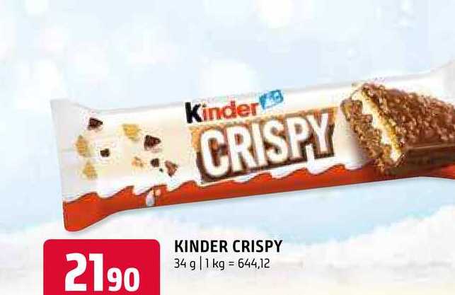 Kinder crispy 34 g 