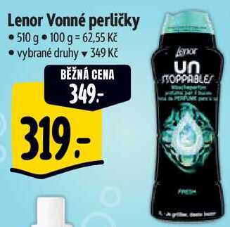 Lenor Vonné perličky, 510 g